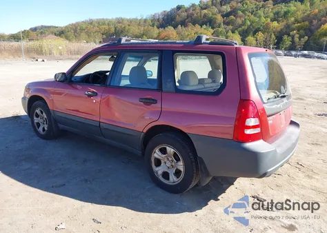 2003 Subaru Forester X from USA, damaged, VIN JF1SG63683H771907
